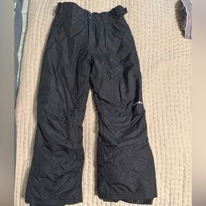 Outdoor Gear Kids Black Insulated Ski Snowboard Snow Pants Size Medium